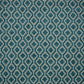 F1694 Teal | Geometric, Chenille Velvet - Greenhouse Fabric