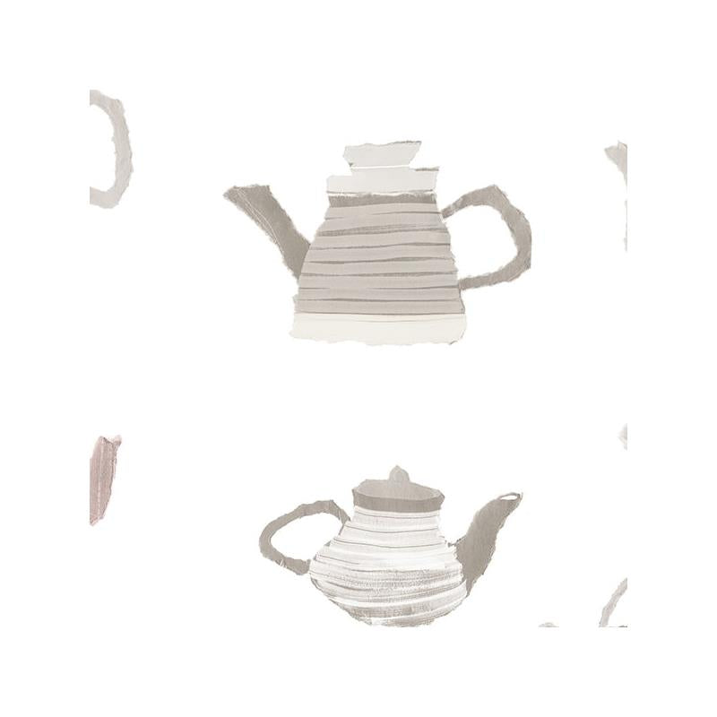 Sample CK36633 Creative Kitchens Tea Pots  Norwall Wallpaper