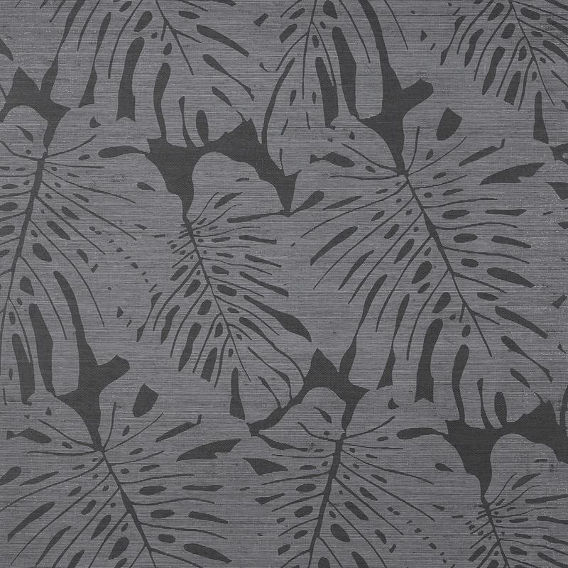 Purchase 5340 Jacks Jungle White On Graphite Manila Hemp Phillip Jeffries Wallpaper