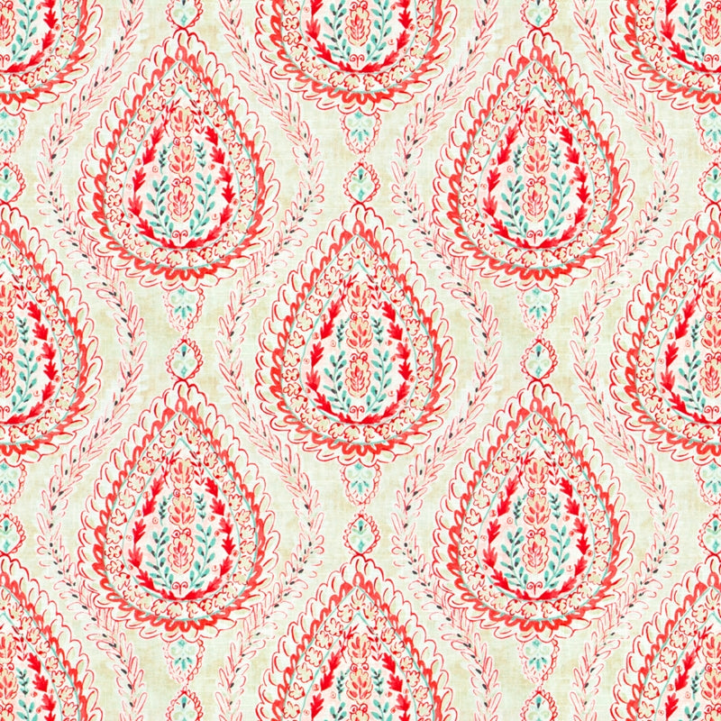 Sample BRUN-1 Strawberry by Stout Fabric