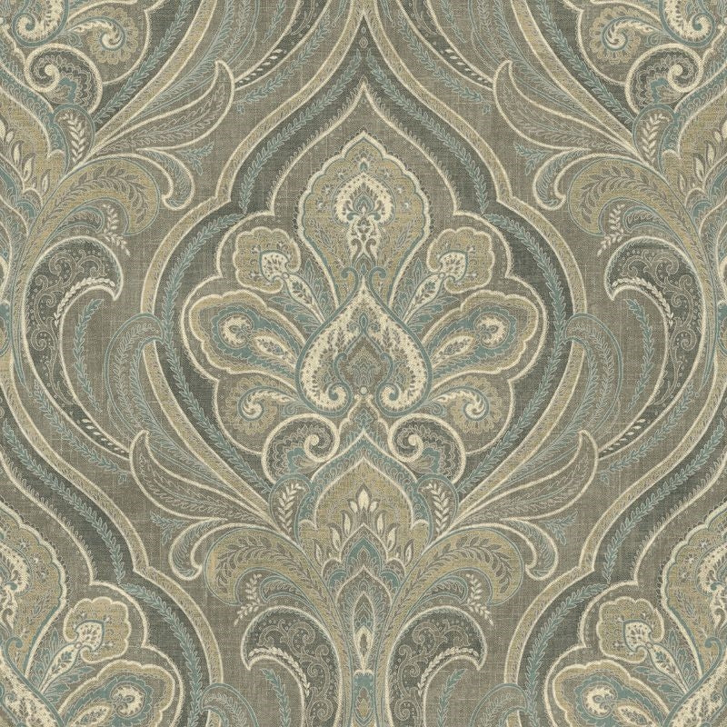 Search RN70702 Jaipur 2 Colorful Paisley by Wallquest Wallpaper