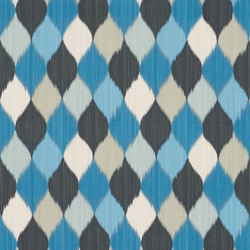 Purchase sample of 177162 Harlequin, Peacock by Schumacher Fabric
