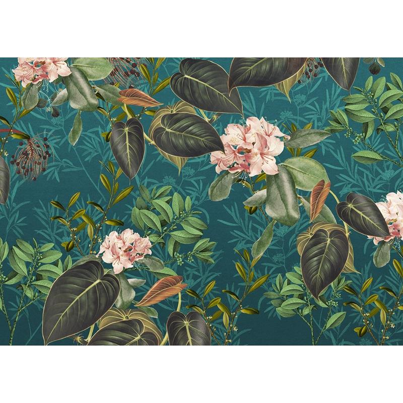 X7-1039 Colours  Teal Tropic Wall Mural by Brewster,X7-1039 Colours  Teal Tropic Wall Mural by Brewster2