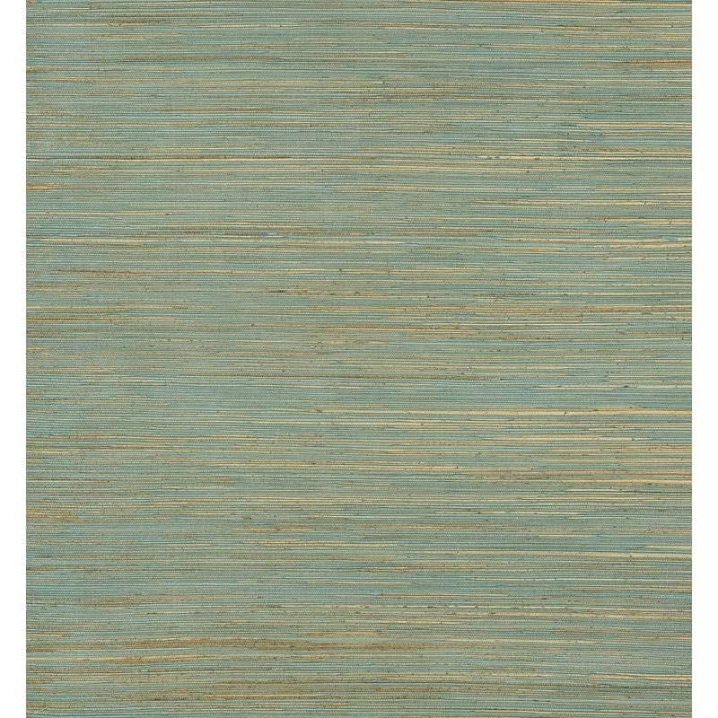 Sample 2972-86125 Loom, Kira Turquoise Hemp Grasscloth Wallpaper by A-Street Prints Wallpaper