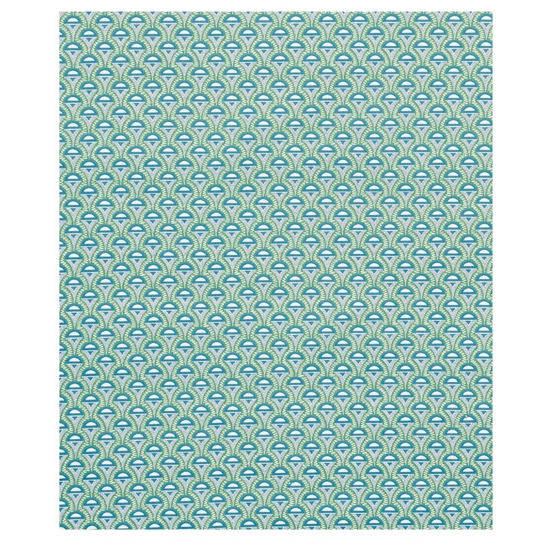 Buy 179582 Abelino Green And Peacock By Schumacher Fabric