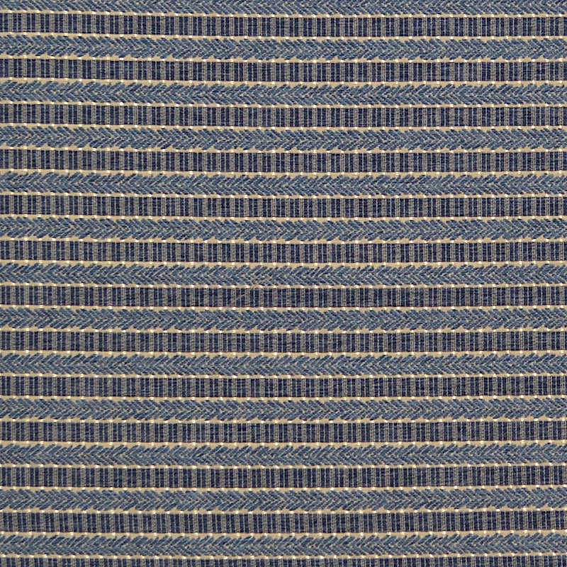 Sample 8425 Sexton Blue, Blue Stripe Upholstery Magnolia Fabric