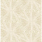 LLS4119 Lisa Love Soft Gold Sunburst Peel &amp; Stick Wallpaper by NuWallpaper