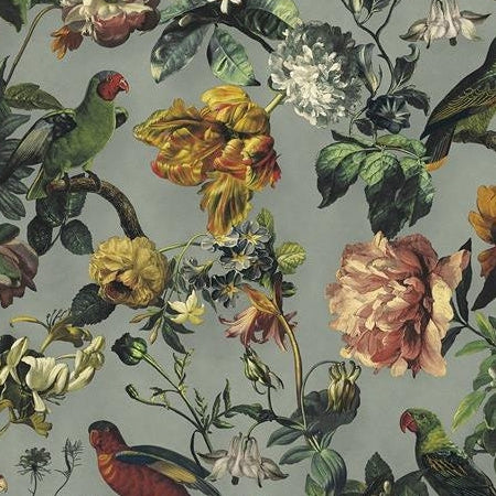 Search 307302 Museum Claude Sage Floral Wallpaper Sage by Eijffinger Wallpaper