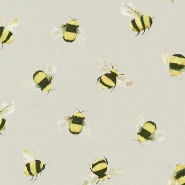 View F1255/02 Bees Animal/Insect by Clarke And Clarke Fabric