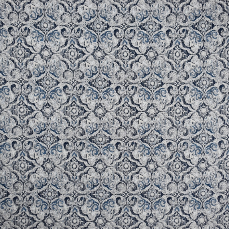 Looking F2002 Baltic Blue Medallion Greenhouse Fabric