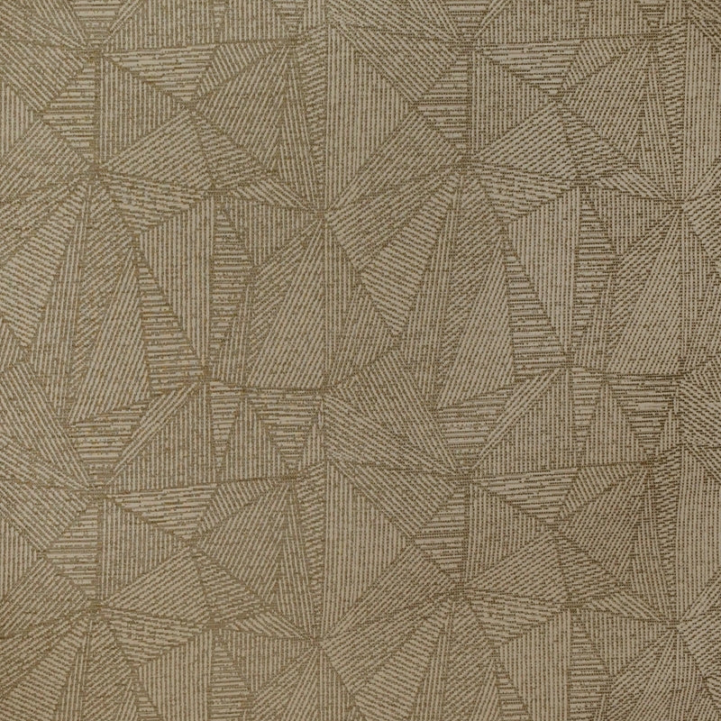 Buy F3027 Mocha Geometric Upholstery Greenhouse Fabric