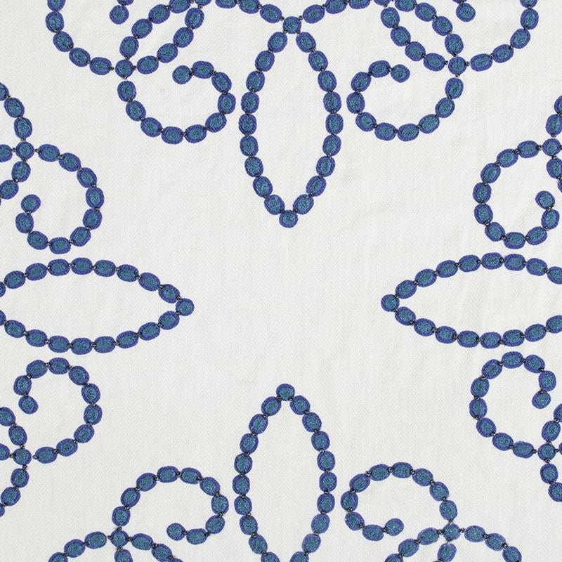 239336 | Grace Emblem Indigo - Beacon Hill Fabric
