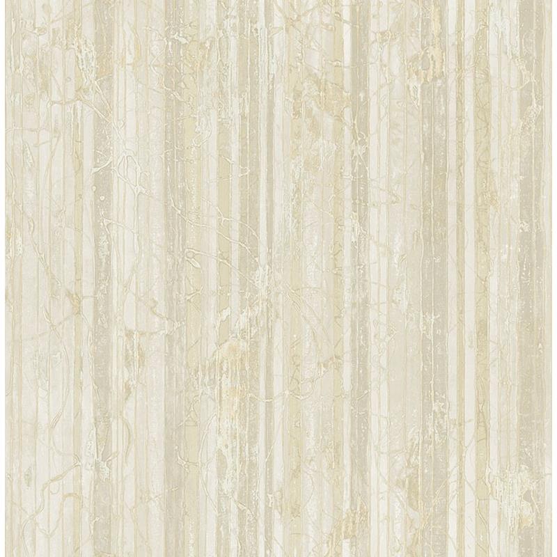 Purchase MW31105 Metalworks Neutrals Stripe by Seabrook Wallpaper
