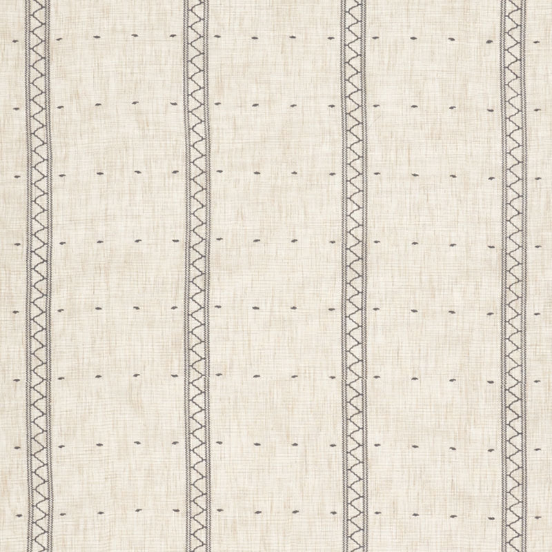 Purchase sample of 75800 Bhuttis Sheer, Natural by Schumacher Fabric