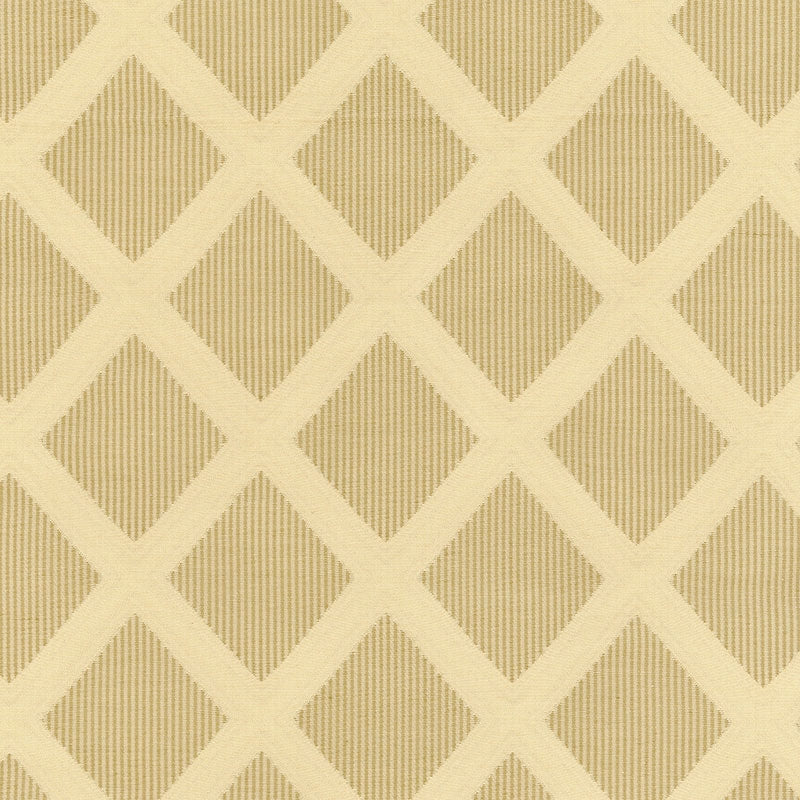 Purchase sample of 62603 Stafford Diamond, Toffee by Schumacher Fabric