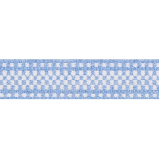73651 | Marta Tape, Chambray - Schumacher Fabric
