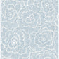 Sample 2969-26039 Pacifica, Periwinkle Blue Textured Floral by A-Street Prints Wallpaper