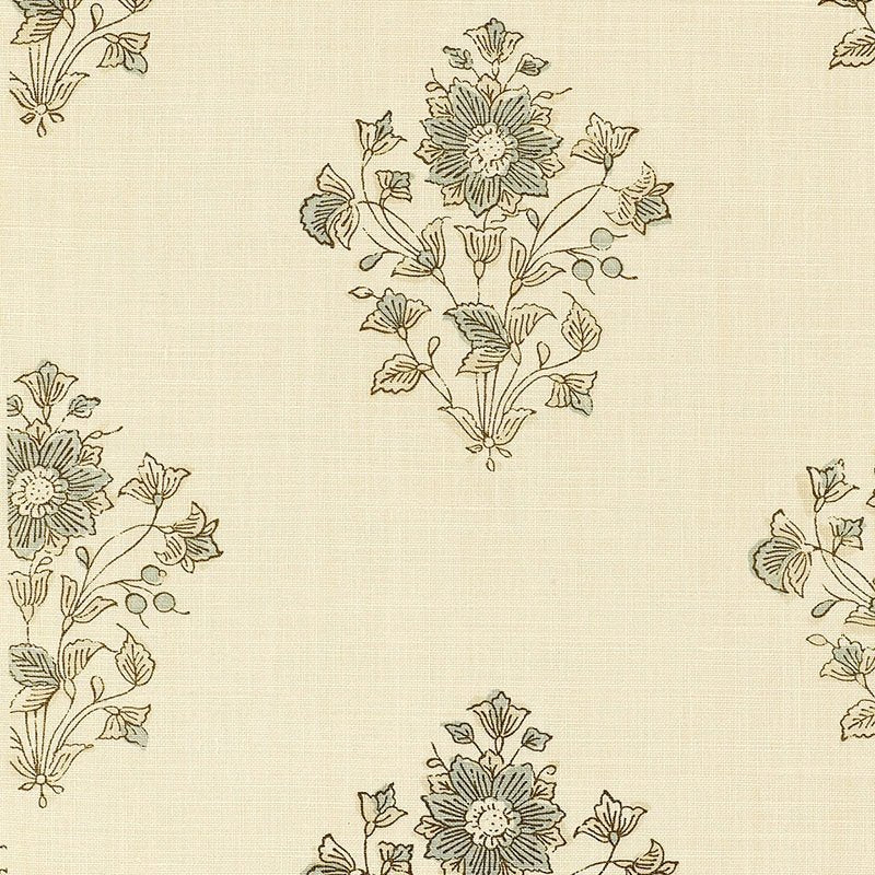 Order 173761 Beatrice Bouquet Mineral by Schumacher Fabric