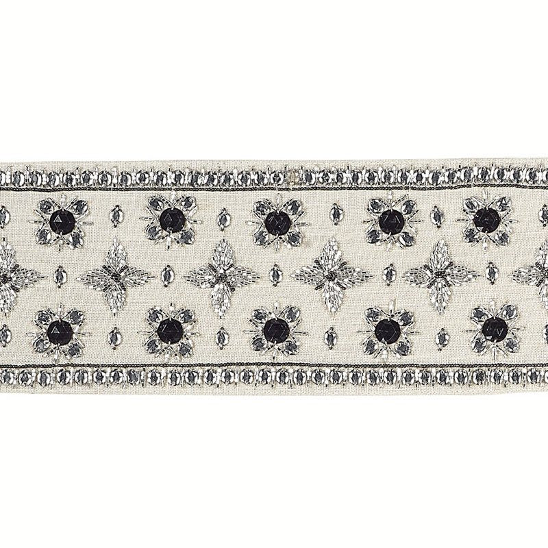 69022 Sarong Weave White Sand by Schumacher