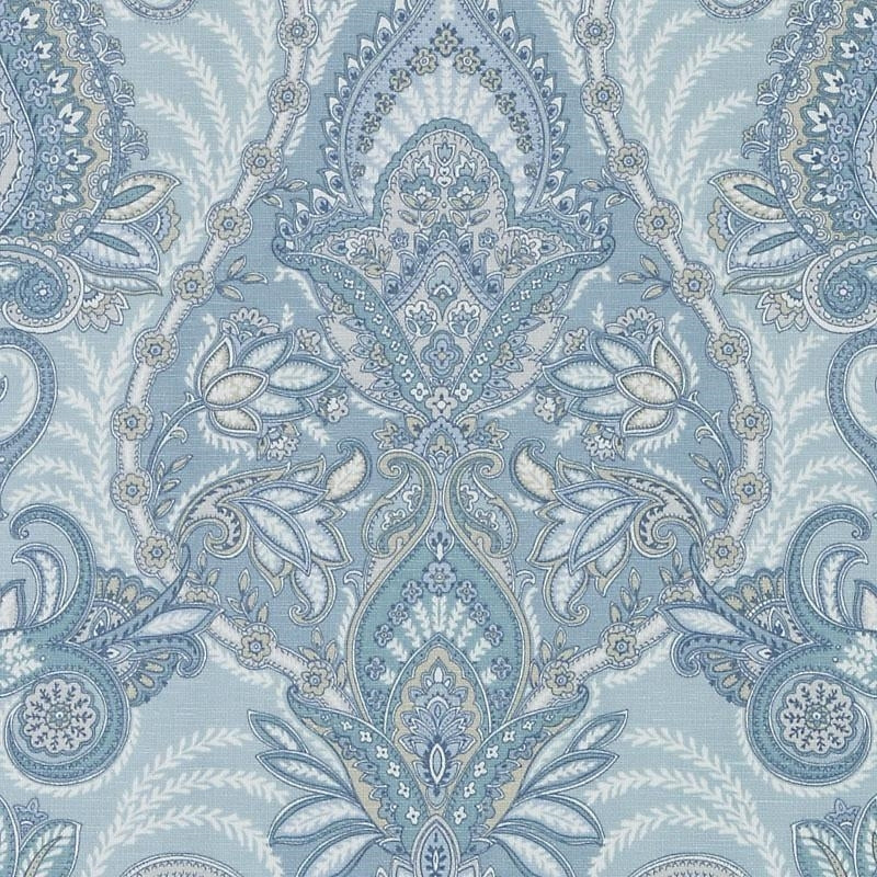 De42570-19 | Aqua - Duralee Fabric