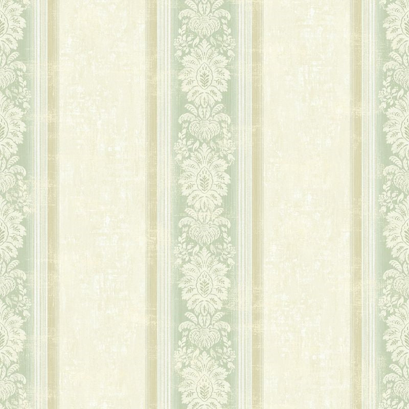 Buy HK91504 Hudson Park 2 Ornamental Stripe by Wallquest Wallpaper