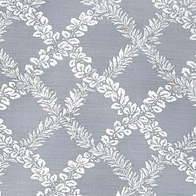 Save 2020138.313.0 Leaf Trellis Blue Botanical by Lee Jofa Fabric