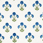 Looking 179672 Saranda Flower Royal by Schumacher Fabric