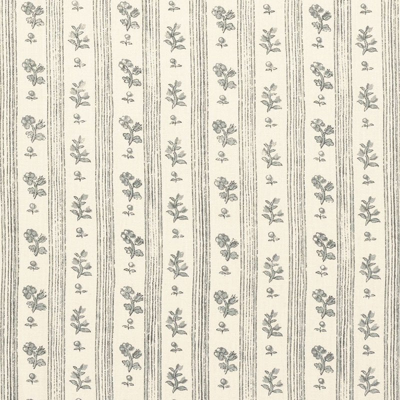Purchase sample of 175961 Cabanon Stripe, Gris by Schumacher Fabric