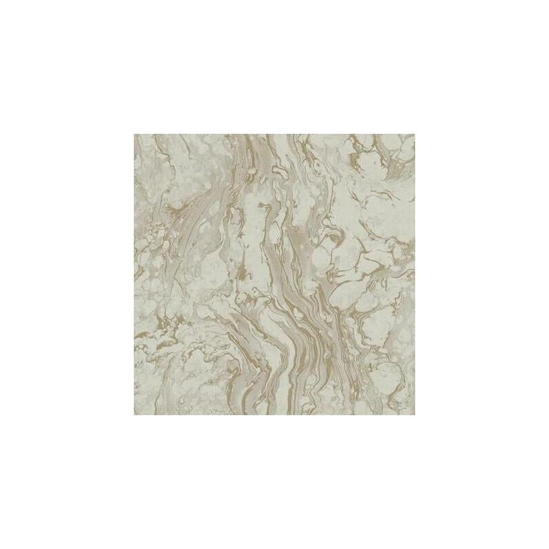 Sample - KT2225 Ronald Redding 24 Karat, Polished Marble Wallpaper Taupe by Ronald Redding