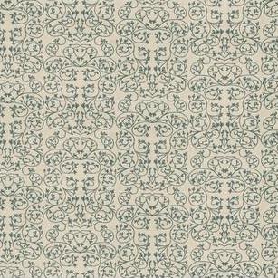 Acquire GWF-3511.5.0 Garden Blue Botanical by Groundworks Fabric