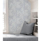 SLS3974 Scott Living Blue Ink Peel &amp; Stick Wallpaper by NuWallpaper5