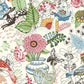 View 2821-12801 Folklore. Whimsy Multicolor A-Street Wallpaper