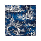 Sample 16561-003 Summer Palace, Indigo - Scalamandre Fabric (SC 000316561)