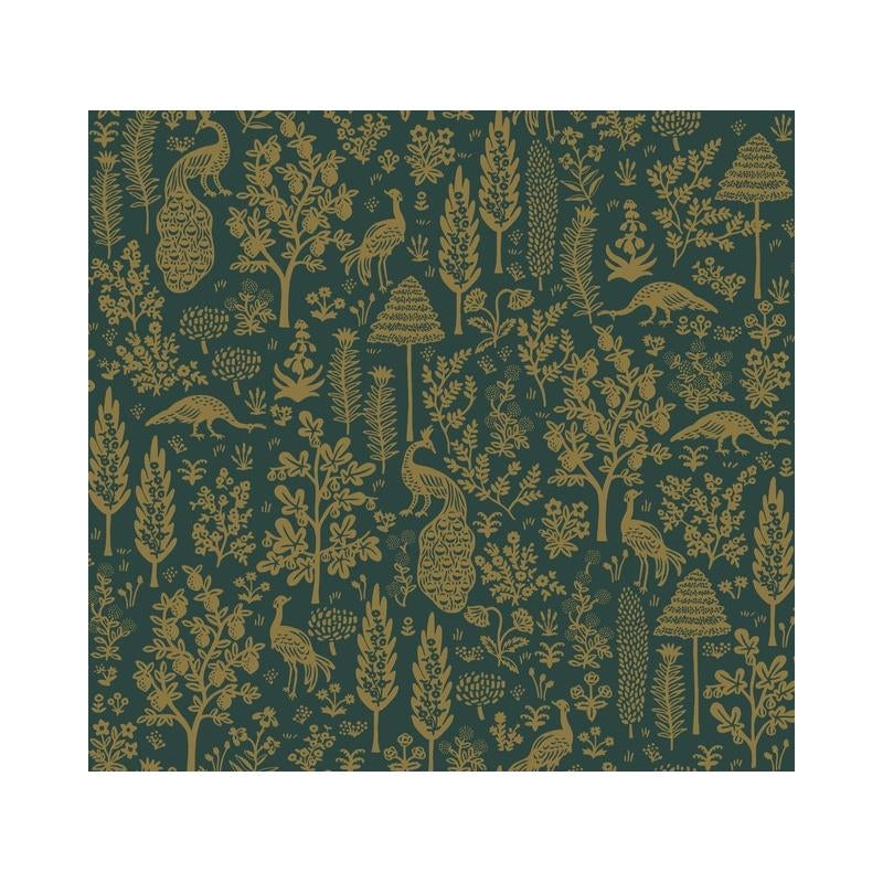 Sample RP7373 Menagerie Toile, Rifle Paper Co. Second Edition by York Wallpaper