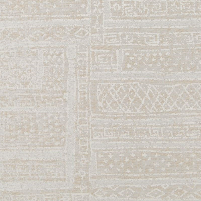 260474 | Paracas GridSilver Gold - Beacon Hill Fabric