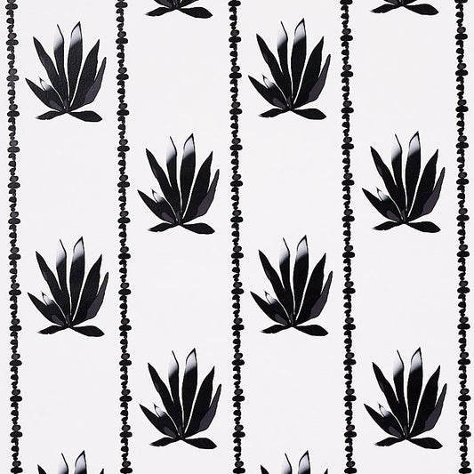 Select 5012681 Agave Stripe Parchment Schumacher Wallcovering Wallpaper