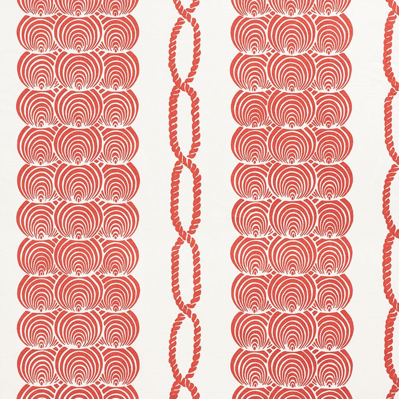 Purchase sample of 177783 Coralline, Red by Schumacher Fabric