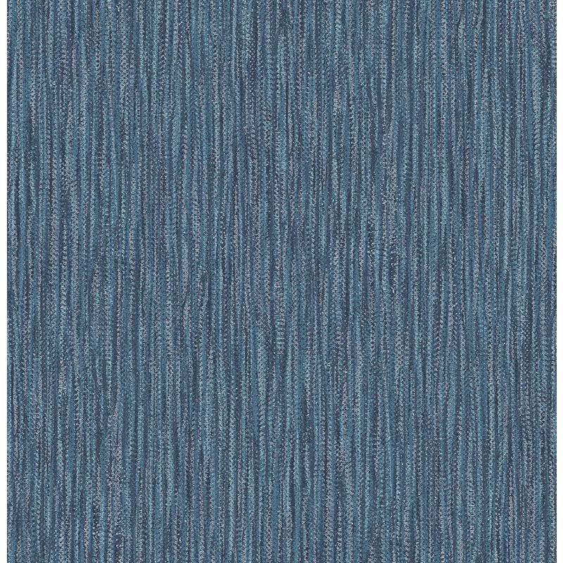 Sample 2901-25423 Perennial,  Raffia Thames Blue Faux Grasscloth Wallpaper by A Street Prints