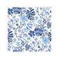 Sample 2903-25810 Blue Bell, Gwyneth Indigo Floral by A Street Prints Wallpaper