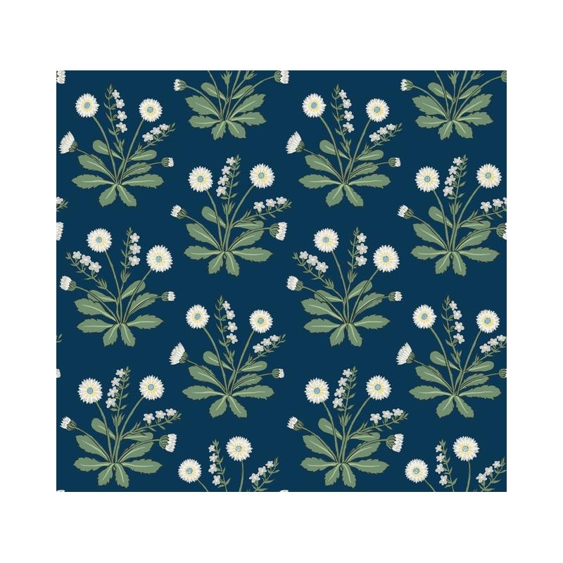 Sample AC9151 Meadow Flowers, Arts and Crafts by Ronald Redding Wallpaper