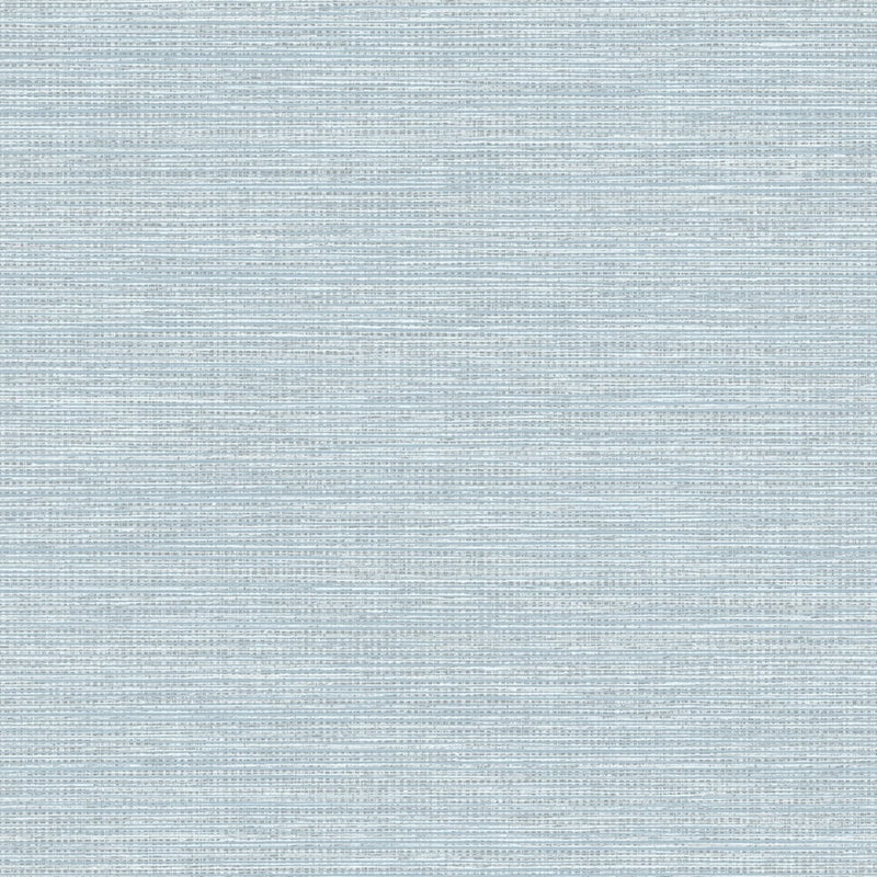Sample MB30602 Beach House Beachgrass, Blue Oasis Faux Grasscloth by Seabrook Wallpaper