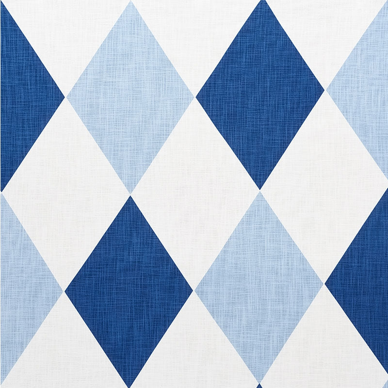 Purchase sample of 177800 Maximus, Blues by Schumacher Fabric
