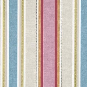 Buy F1065/05 Luella Stripes by Clarke And Clarke Fabric