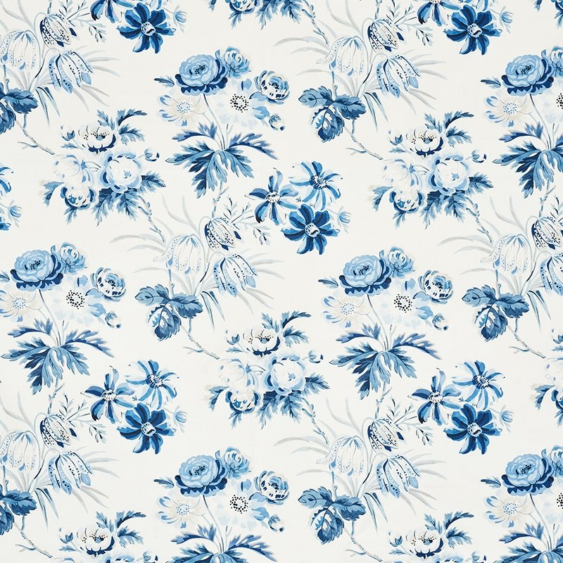 Purchase sample of 176812 Cecil, Delft by Schumacher Fabric