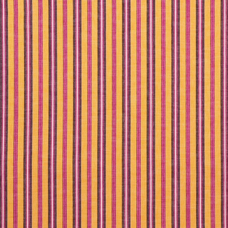 Purchase sample of 75502 Lewis Stripe, Gold by Schumacher Fabric