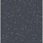 Sample DA60810 Day Dreamers, Paint Splatter Midnight Blue and Metallic Gold Seabrook Wallpaper