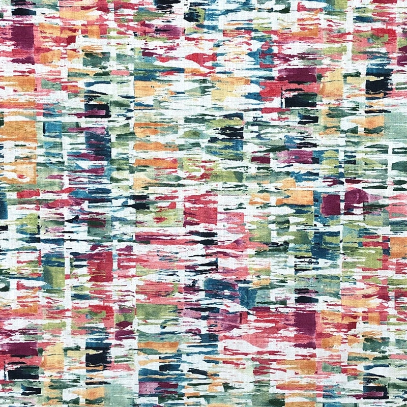 Sample 8774 Chalabi Jewels, Multi Color Abstract Bedding Fabric by Magnolia