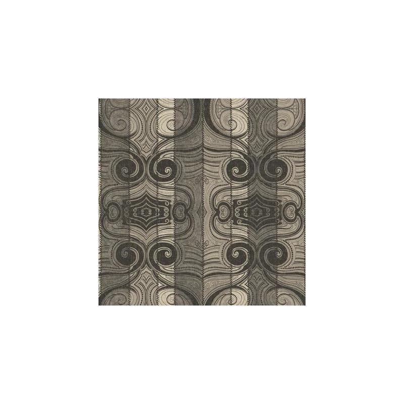 Sample MW9161 Menswear, Wavelength color Black Contemporary by Carey Lind Wallpaper