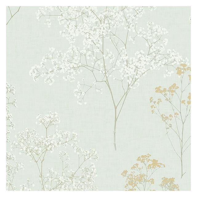View FH37511 Farmhouse Living Queen Anne's Lace  by Norwall Wallpaper