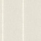 Sample 4072-70070 Delphine, Linette Beige Fabric Stripe Wallpaper by Chesapeake